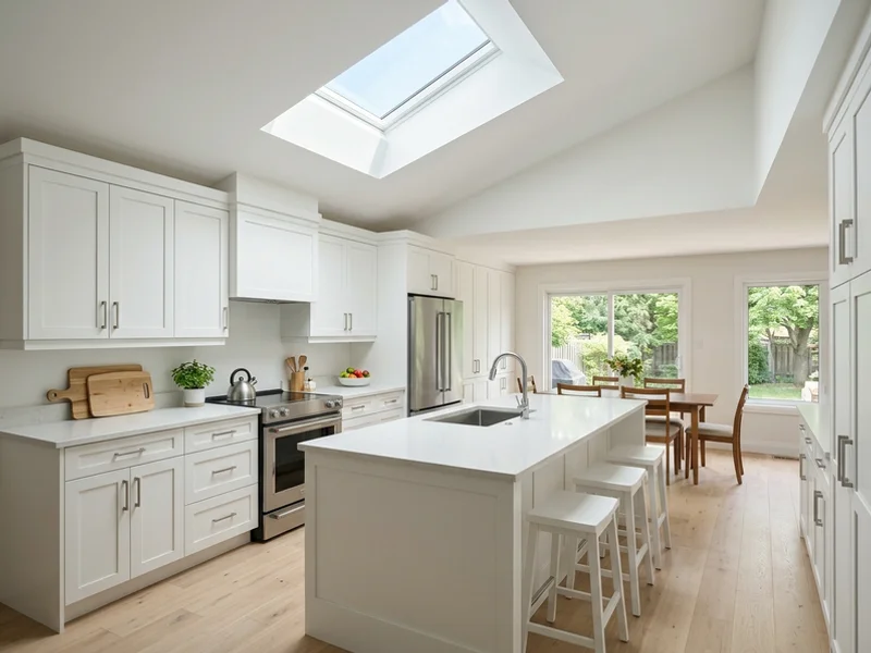 Glen Abbey kitchen after Velux replacement