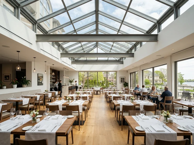 Oakville Lakeshore corridor restaurant atrium, $28,500, 3 days